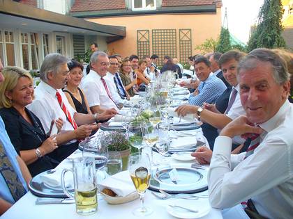 Regensburg · Belediye Başkanının 3 Üniversite Rektörü Onuruna Verdiği Yemek